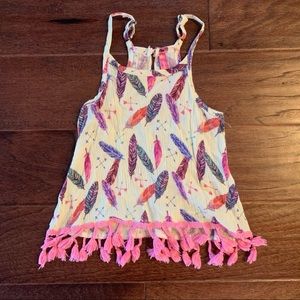 Bohemian toddler tank